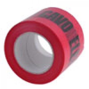 nastro elettricità rosso 49205